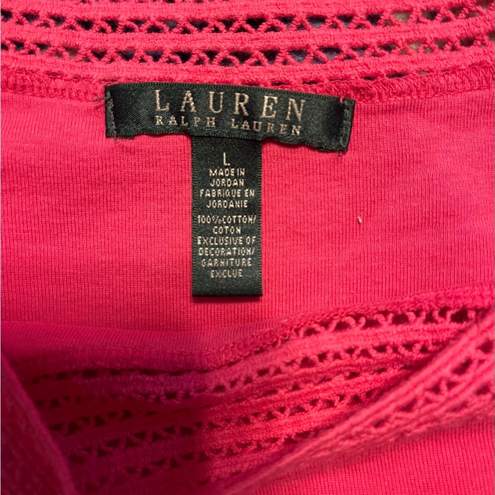 Lauren Ralph Lauren Pink Top